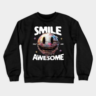 Just Smile Crewneck Sweatshirt